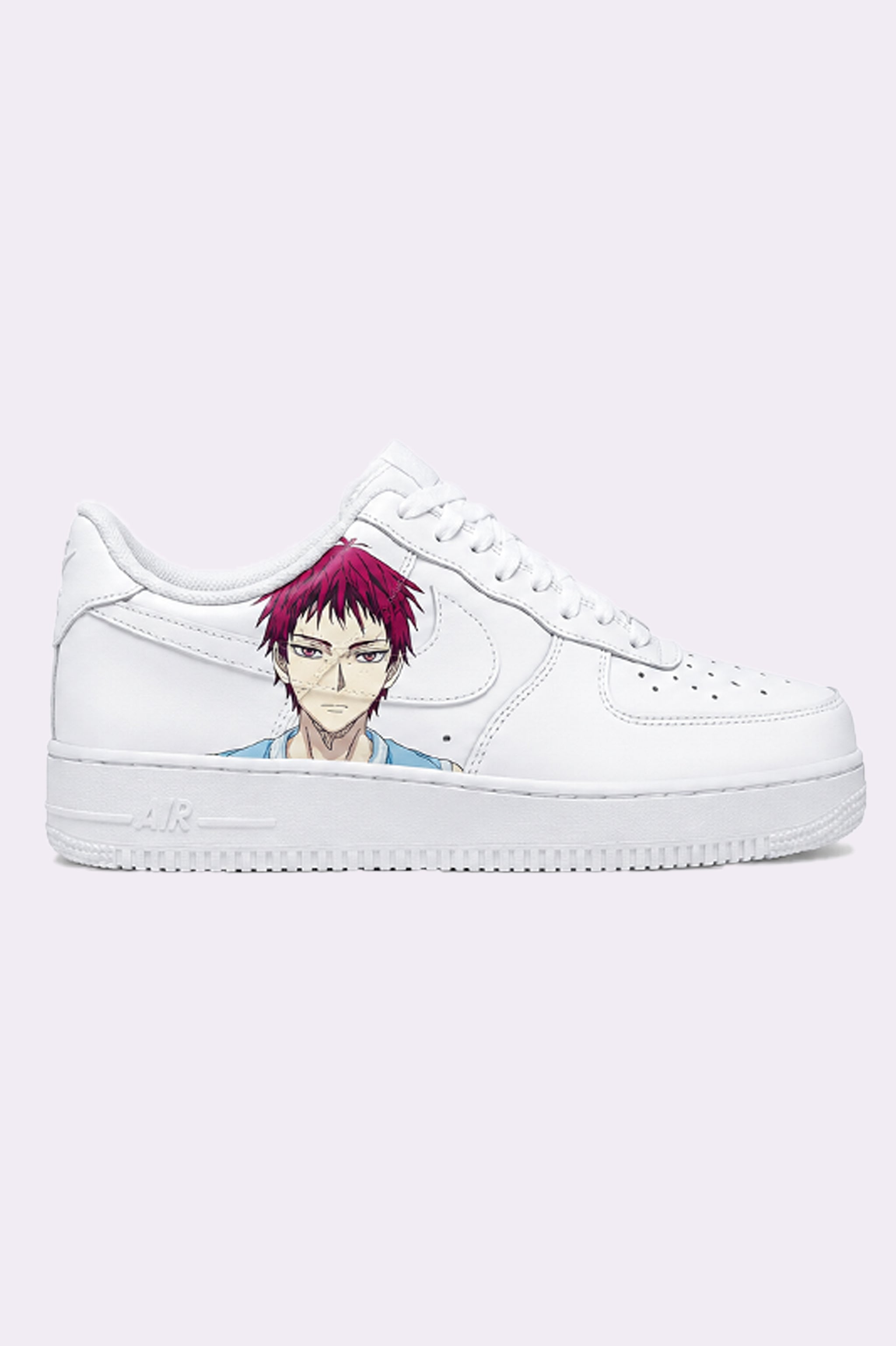 Hand Painted Kuroko AF1 Sneakers