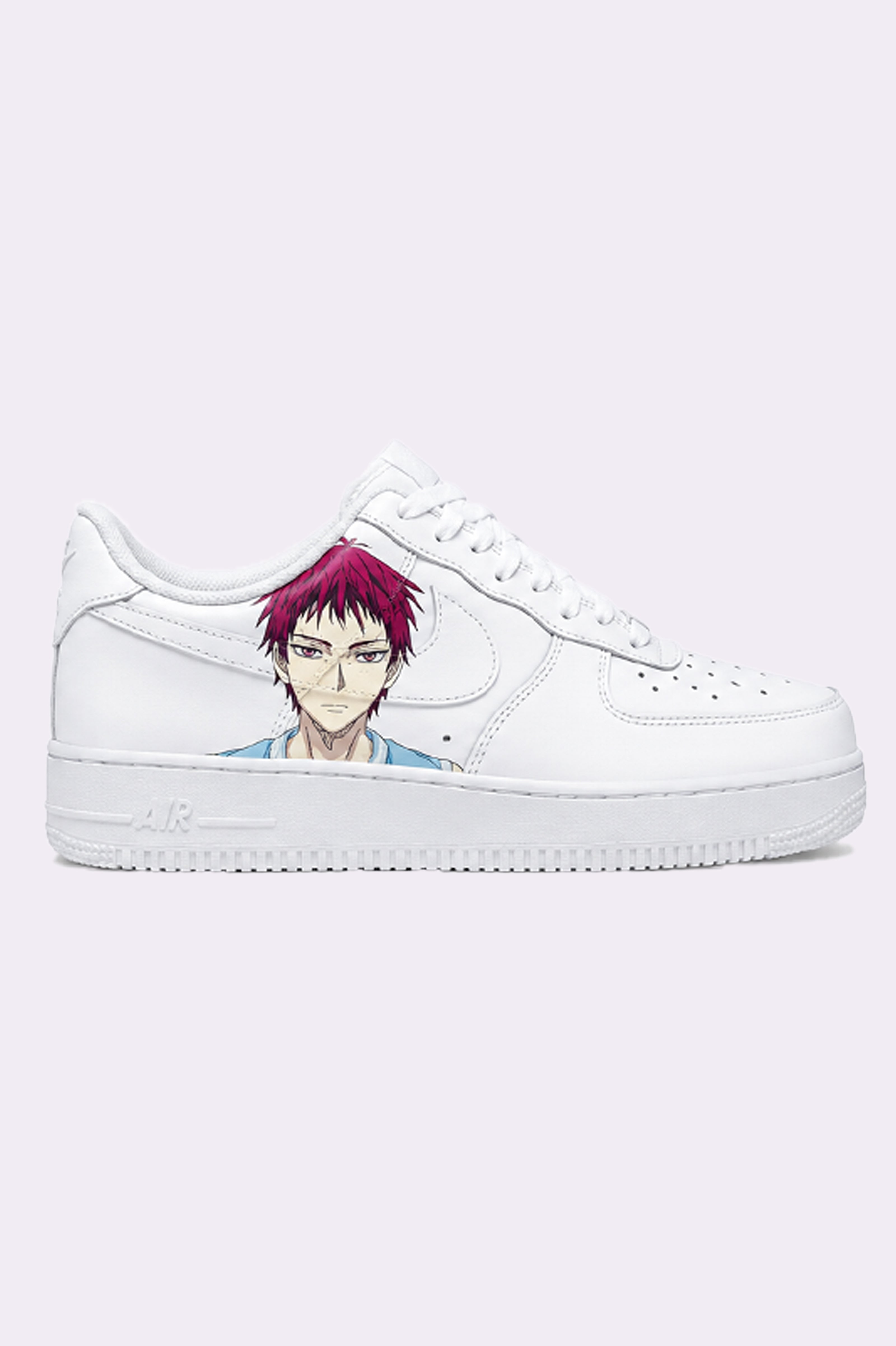 Hand Painted Kuroko AF1 Sneakers