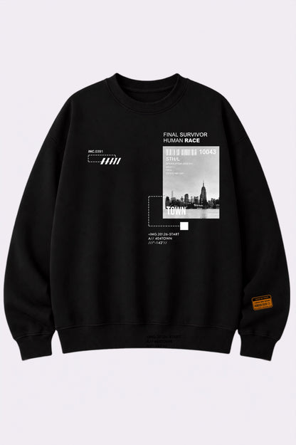 Final Survivor Human Race Black Sweatshirt