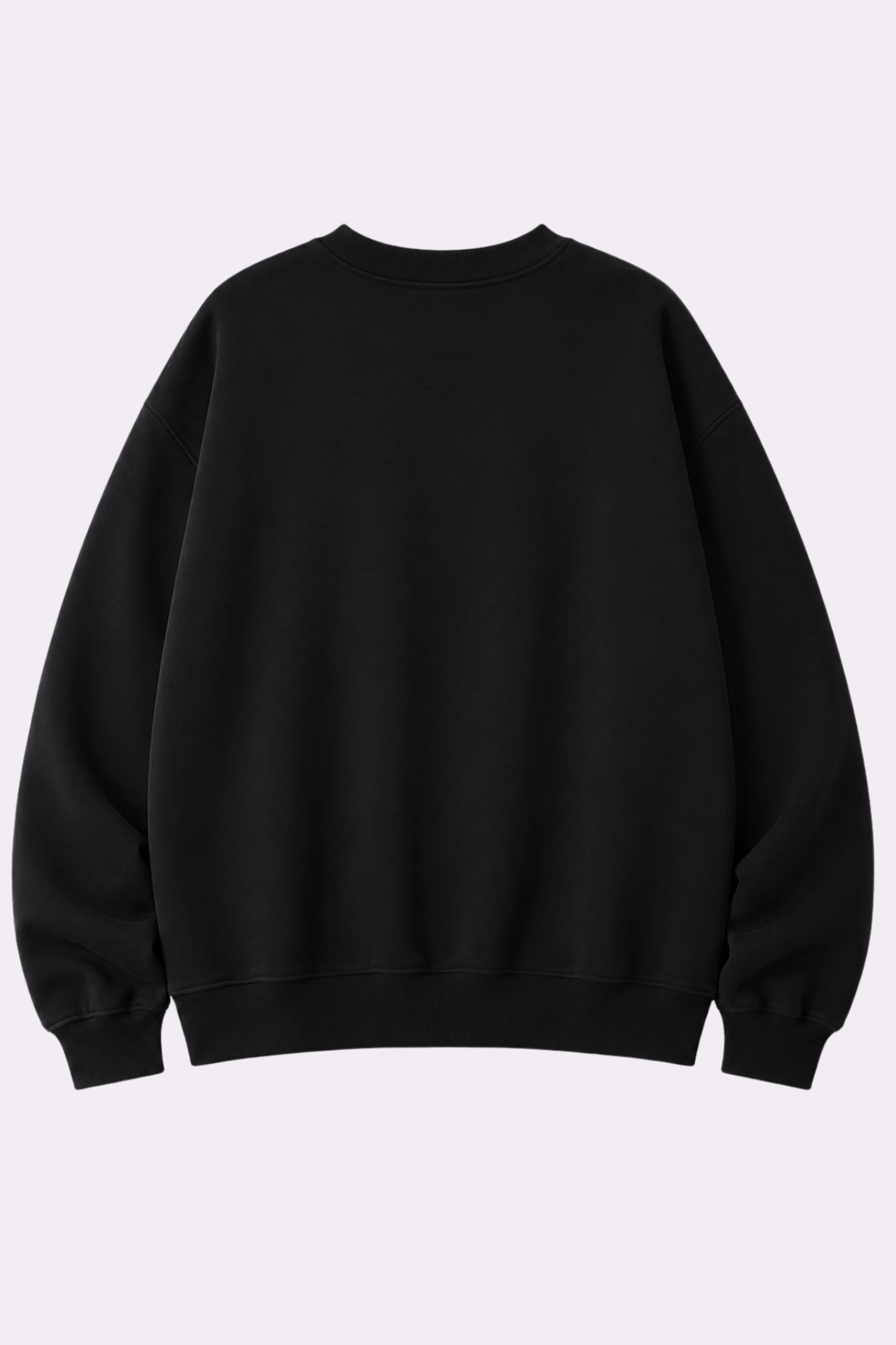Tokyo Graphic Black Oversized Sweatshirt