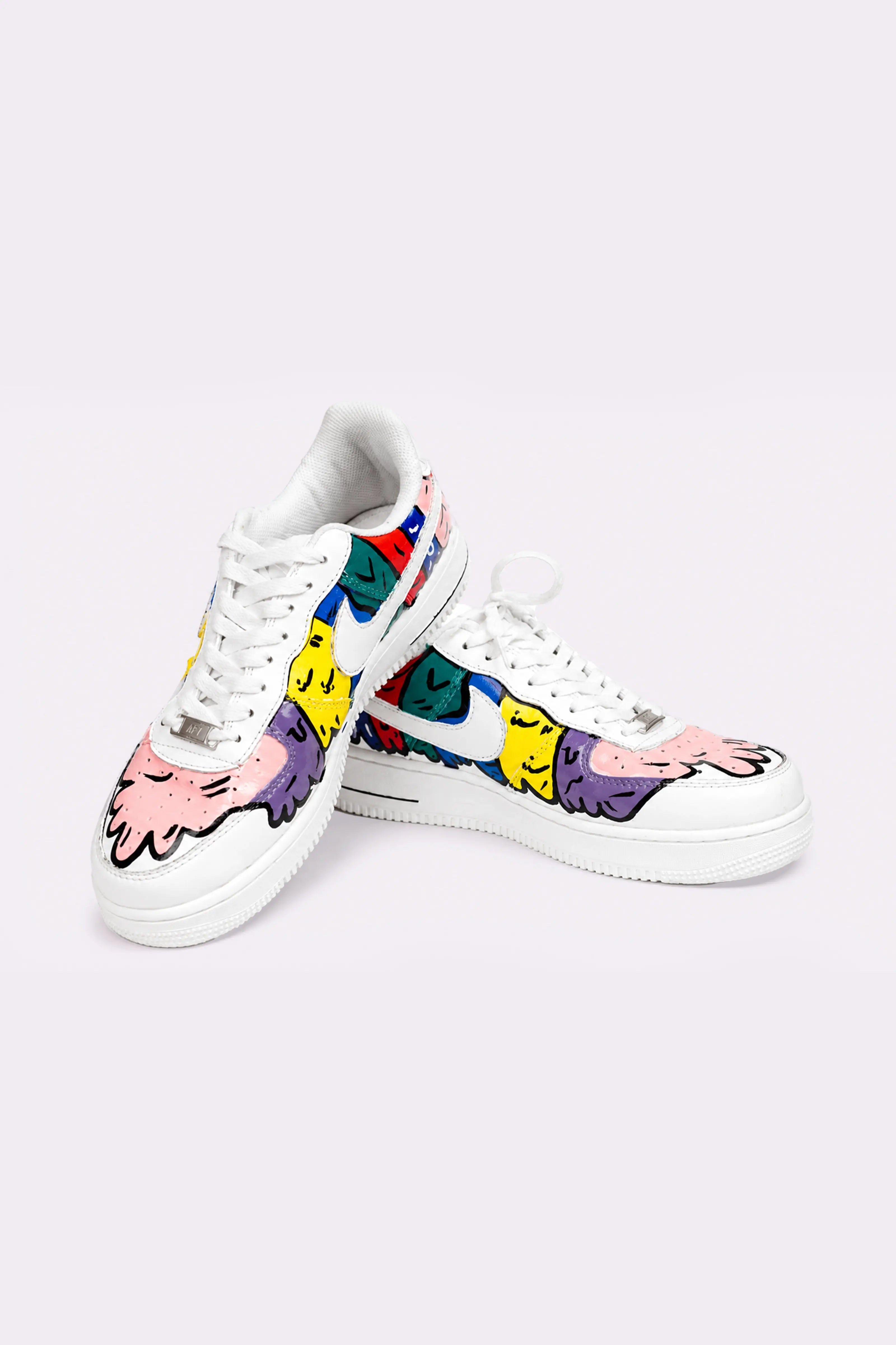 Hand Painted Air Force 1 Sneakers