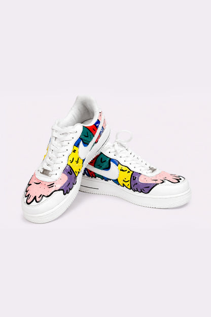 Hand Painted Air Force 1 Sneakers