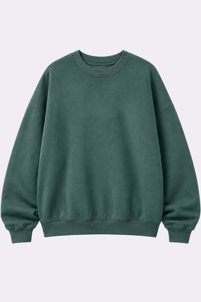 Tokyo Graphic Green Oversized Sweatshirt - 48