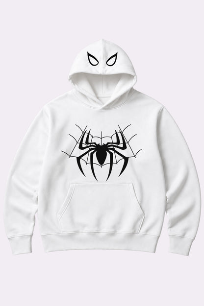 Marvel Spider-Man White Graphic Hoodie