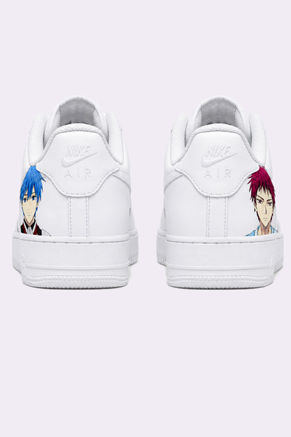 Hand Painted Kuroko AF1 Sneakers