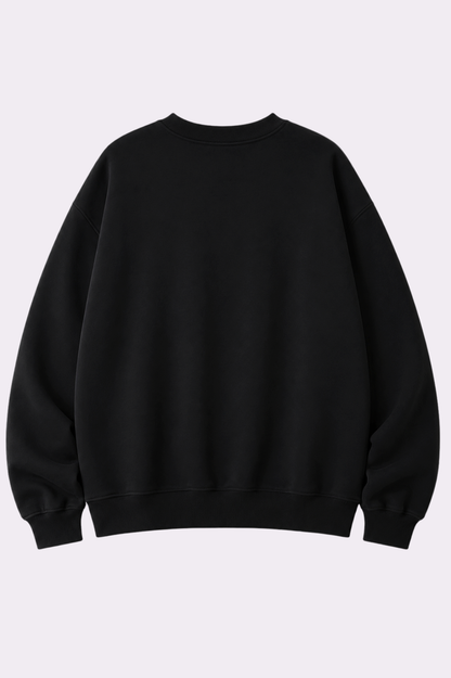 The Favorite Classic Black Crew Neck Sweatshirt