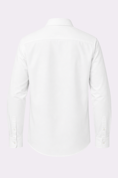 White Crocodile Embroidered Shirt