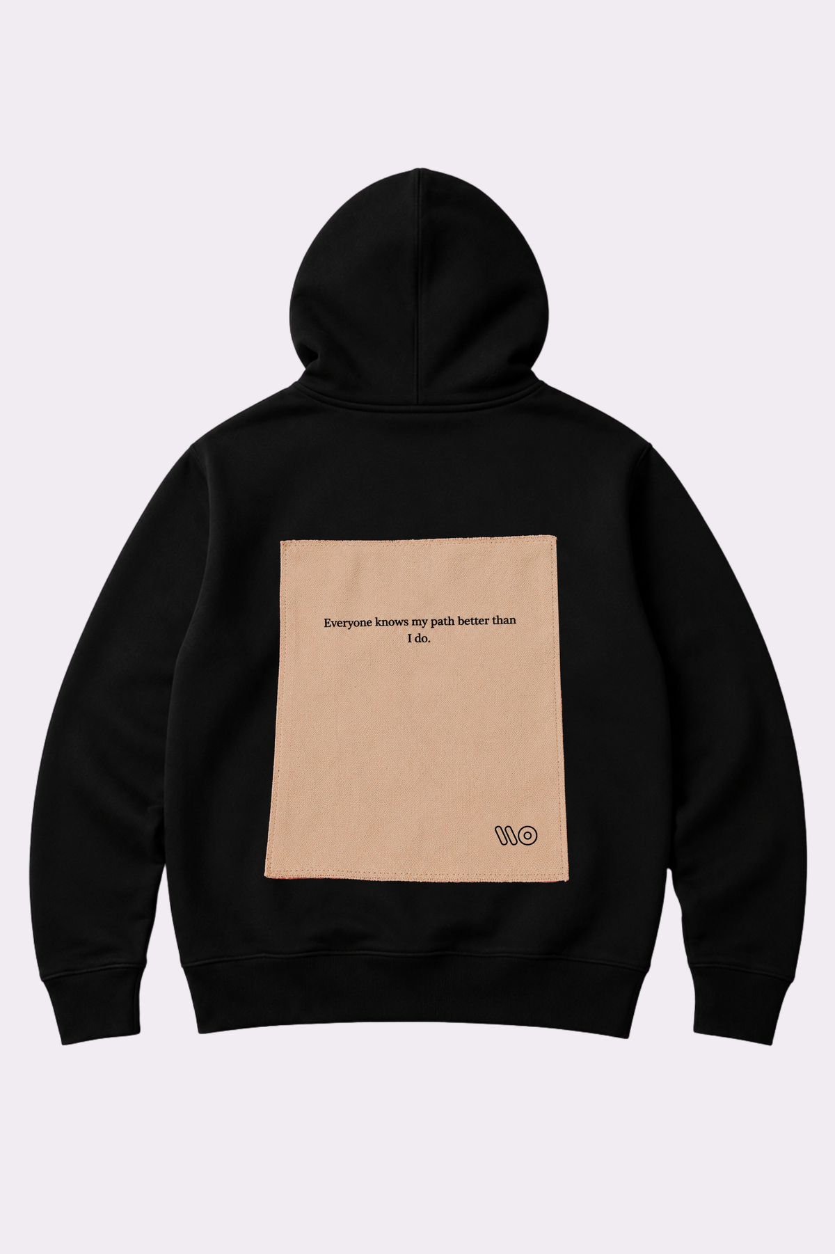 Everyone Knows My Path Black Hoodie