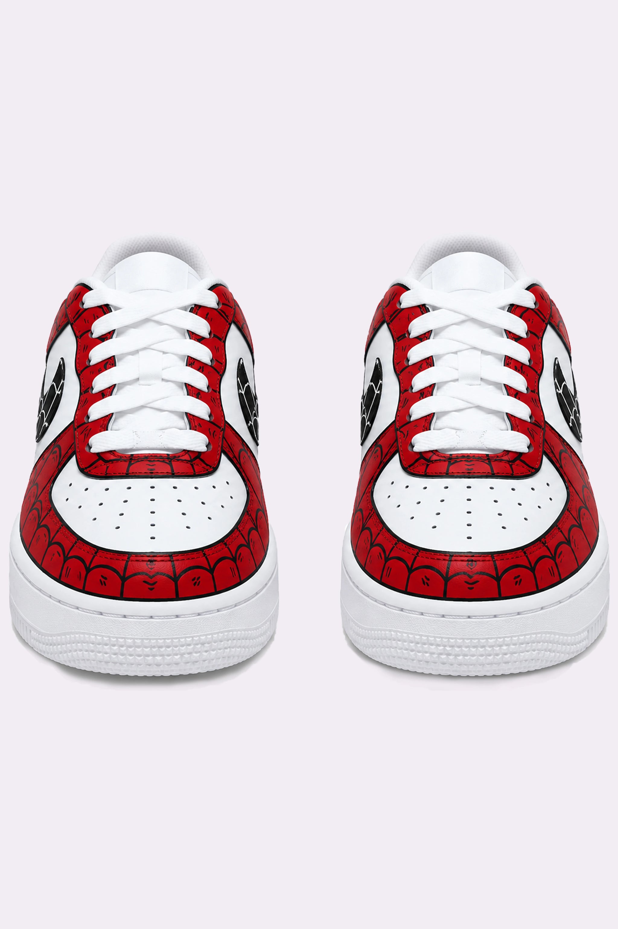Spider Hand-Painted AF1 Sneakers
