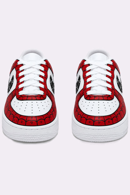 Spider Hand-Painted AF1 Sneakers
