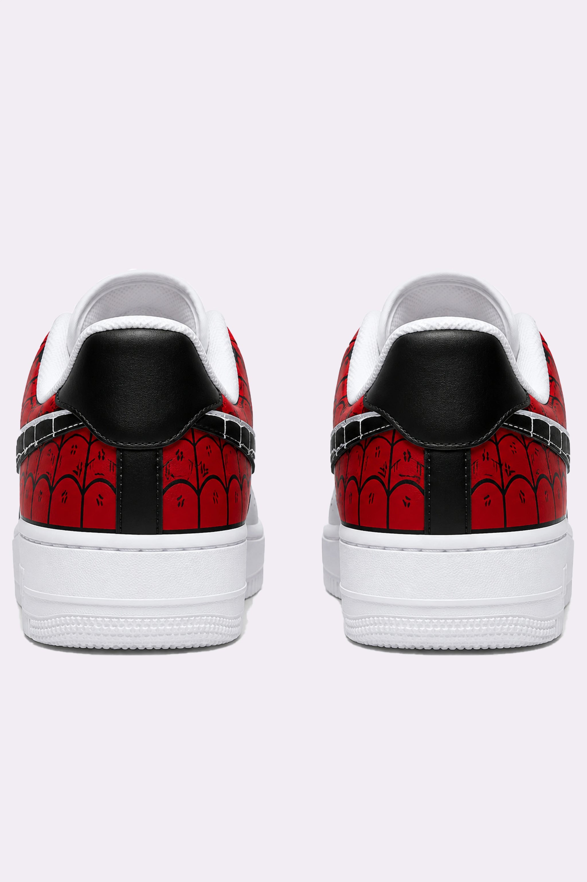 Spider Hand-Painted AF1 Sneakers