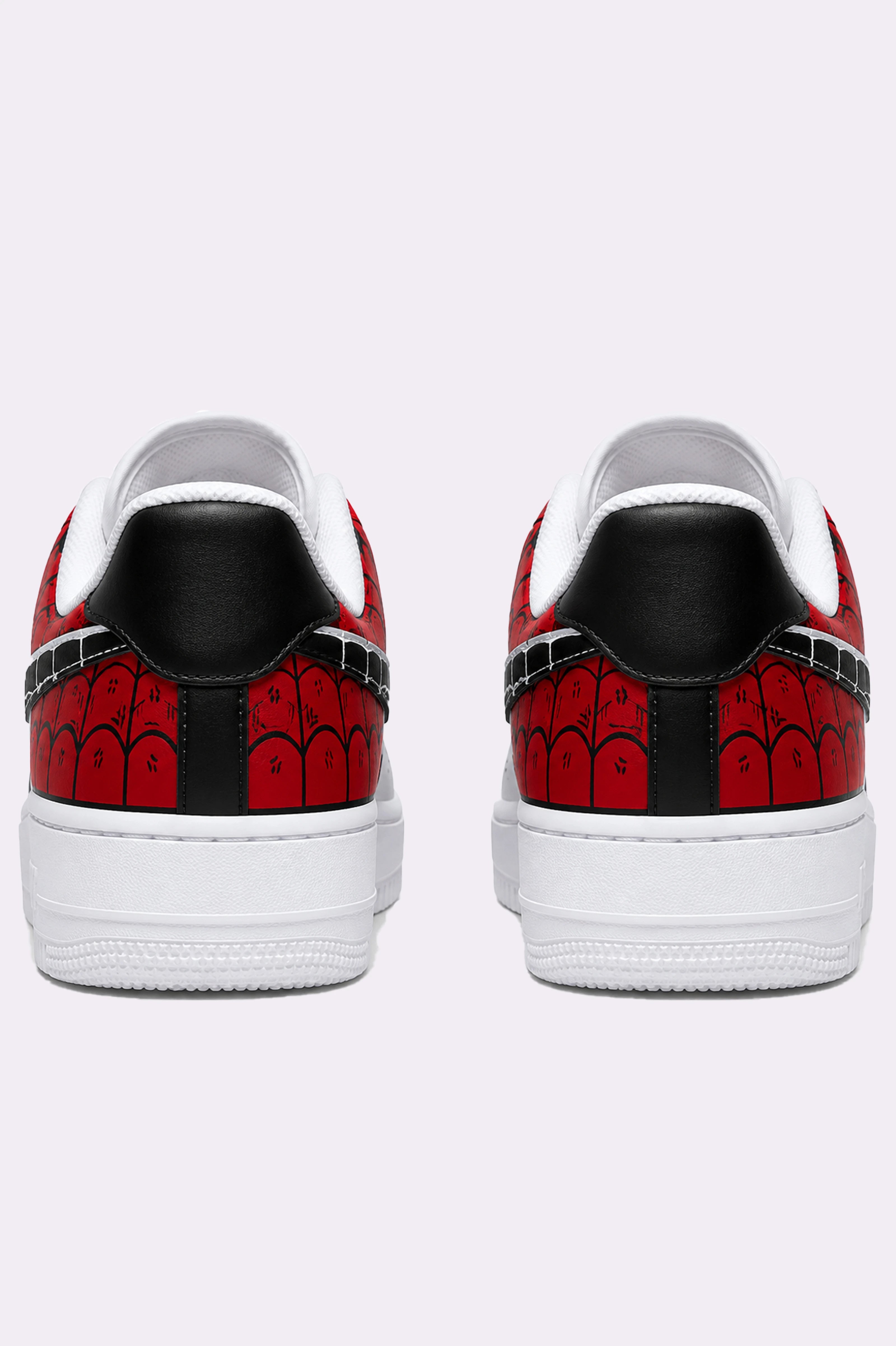 Spider Hand-Painted AF1 Sneakers