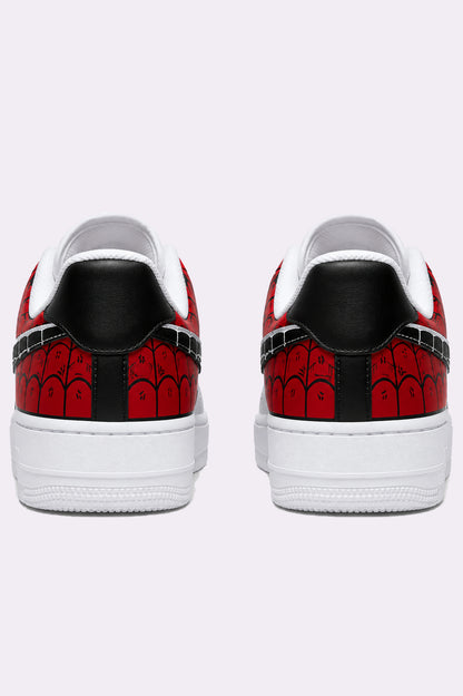 Spider Hand-Painted AF1 Sneakers