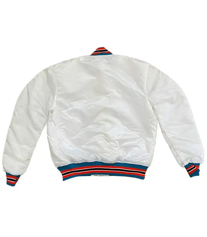90’s Florida Marlins White Varsity Jacket