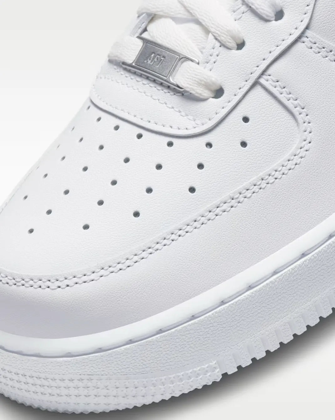 AF1 White Casual Sneakers