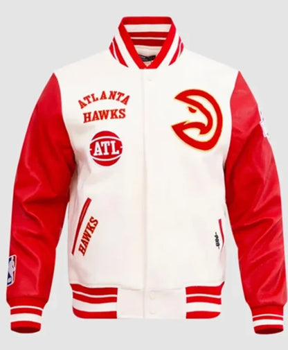 Atlanta Hawks Retro Classic Varsity Jacket