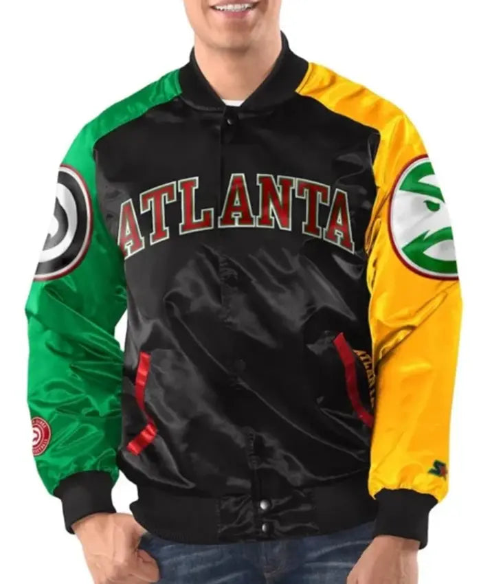 Atlanta Hawks Ty Mopkins Varsity Jacket