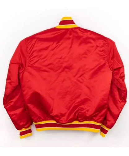 Atlanta Hawks Vintage Red Varsity Jacket