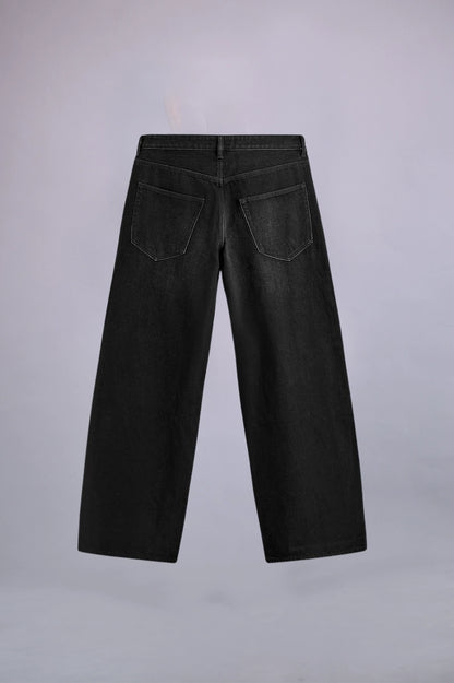 Premium Baggy Fit Black Jeans