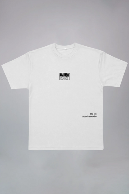 Boundless Art Red Oversized T-Shirt