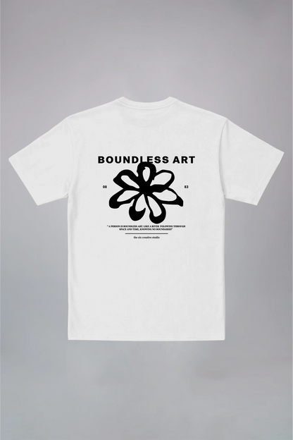 Boundless Art Red Oversized T-Shirt