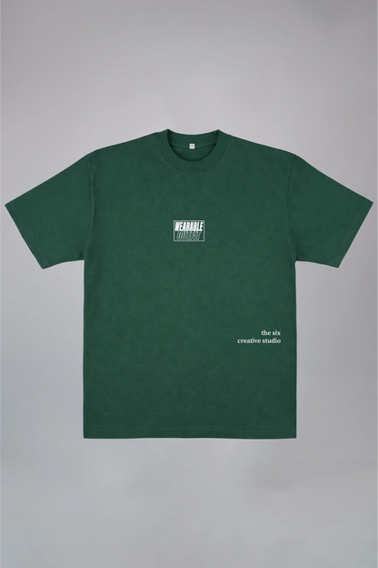 Boundless Art Red Oversized T-Shirt