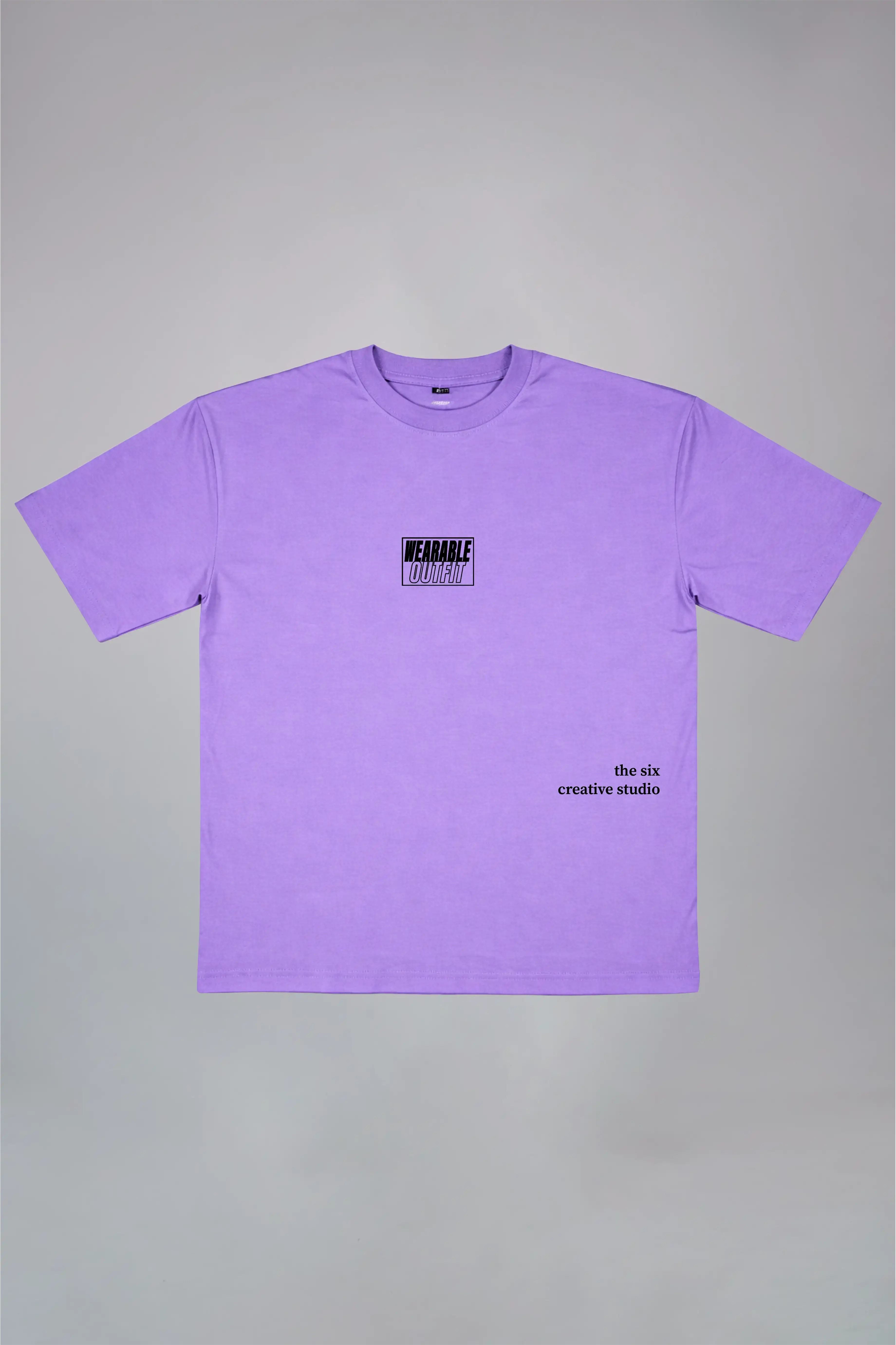 Boundless Art Red Oversized T-Shirt