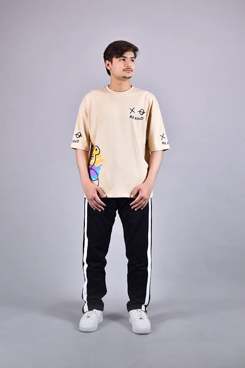 Be Kind Abstract Bear Tee