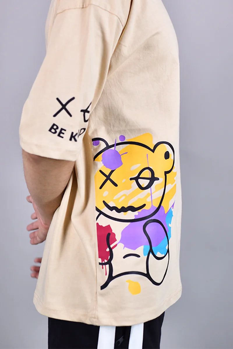 Be Kind Abstract Bear Tee