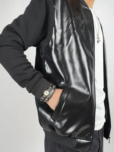 Black Bomber Jacket