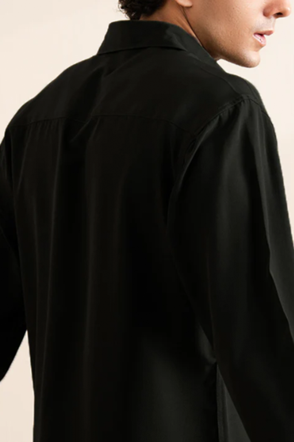 Black Classic Sleek Shirt