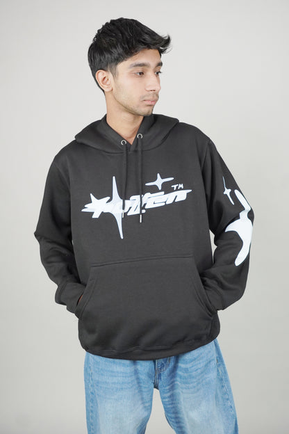 Black Pullover Hoodie-Unisex