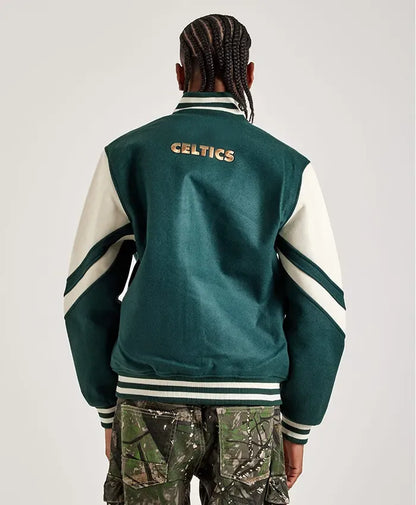 Boston Celtics Green Varsity Jacket
