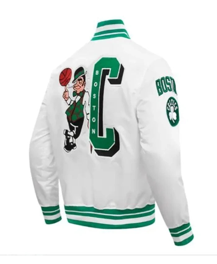 Boston Celtics Mashup Classic Varsity Jacket