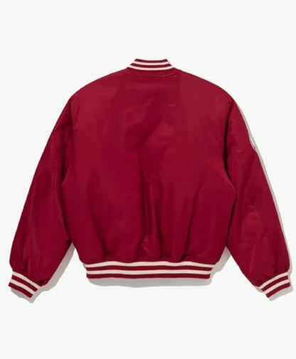 Boston Red Sox Cooperstown Red Varsity Jacket