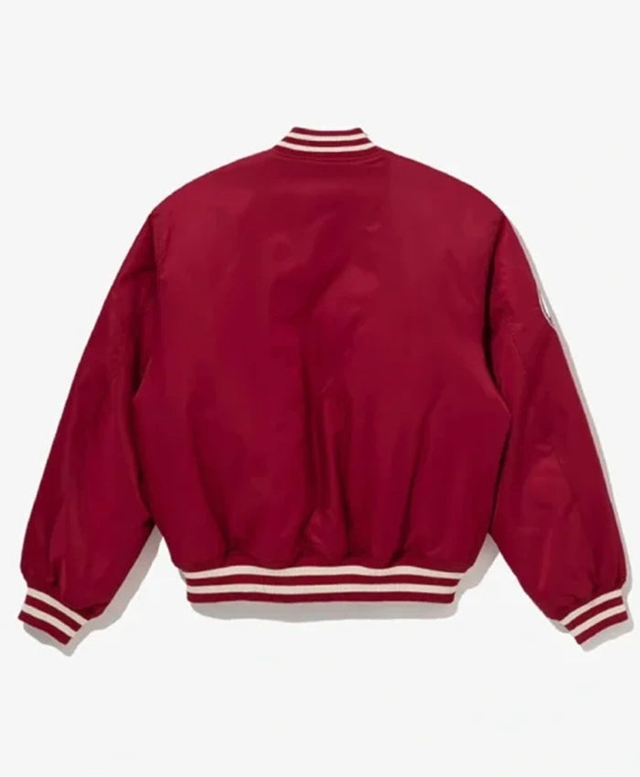 Boston Red Sox Cooperstown Red Varsity Jacket