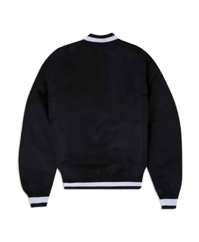 Boston Red Sox Logo Select Black Varsity Jacket