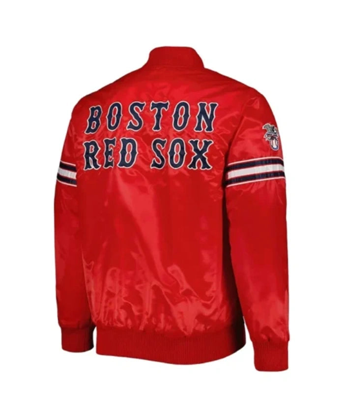 Boston Red Sox Pick And Roll Varsity Jacket