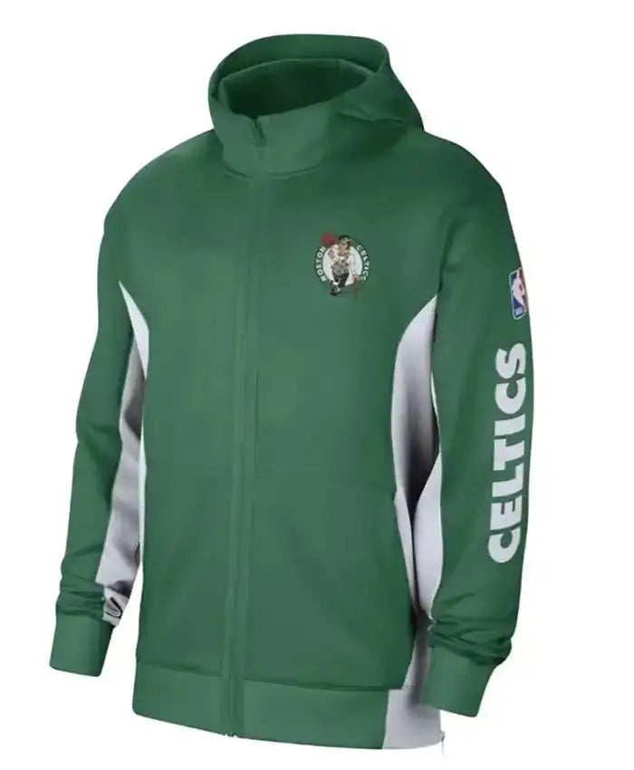 Boston Celtics Dri-FIT Showtime Green Hoodie