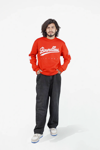 Boundless Victory Sweatshirt - Boundlessvictoryredsweatshirt