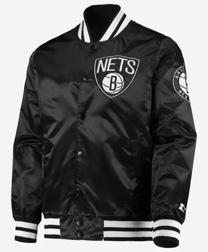 Brooklyn Nets The Diamond Starter Varsity Jacket