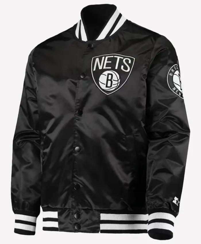 Brooklyn Nets The Diamond Starter Varsity Jacket