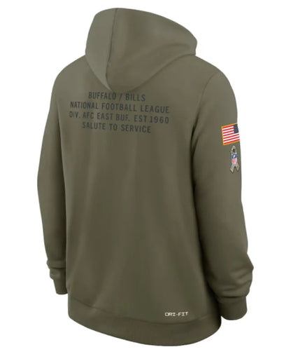 Buffalo Bills 2025 Salute To Service Hoodie