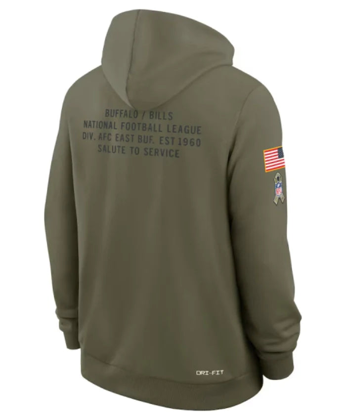 Buffalo Bills 2025 Salute To Service Hoodie
