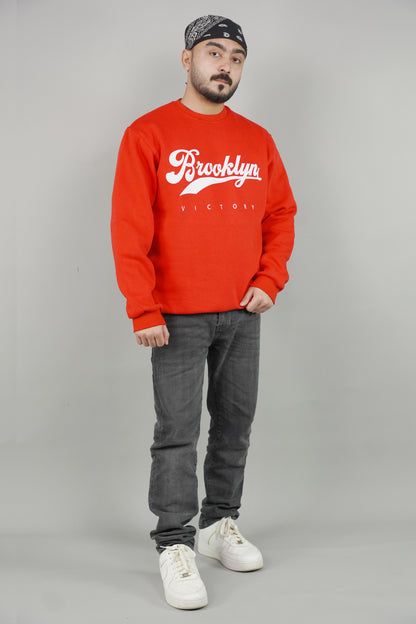 Brooklyn Victory Red Sweatshirt