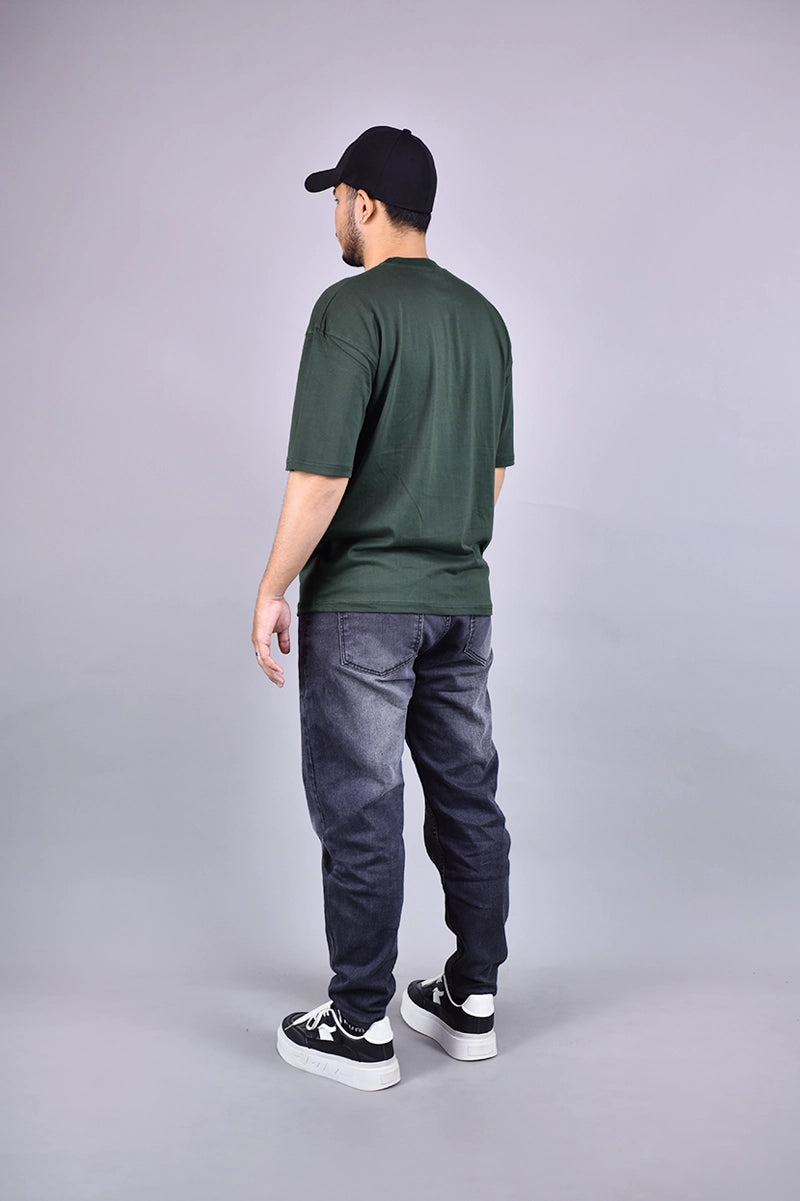 CHAL Graphic  Green Tee