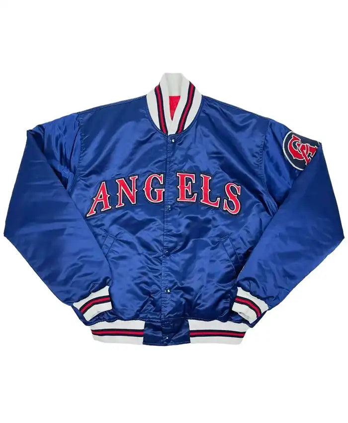 California Angels Blue Varsity Jacket