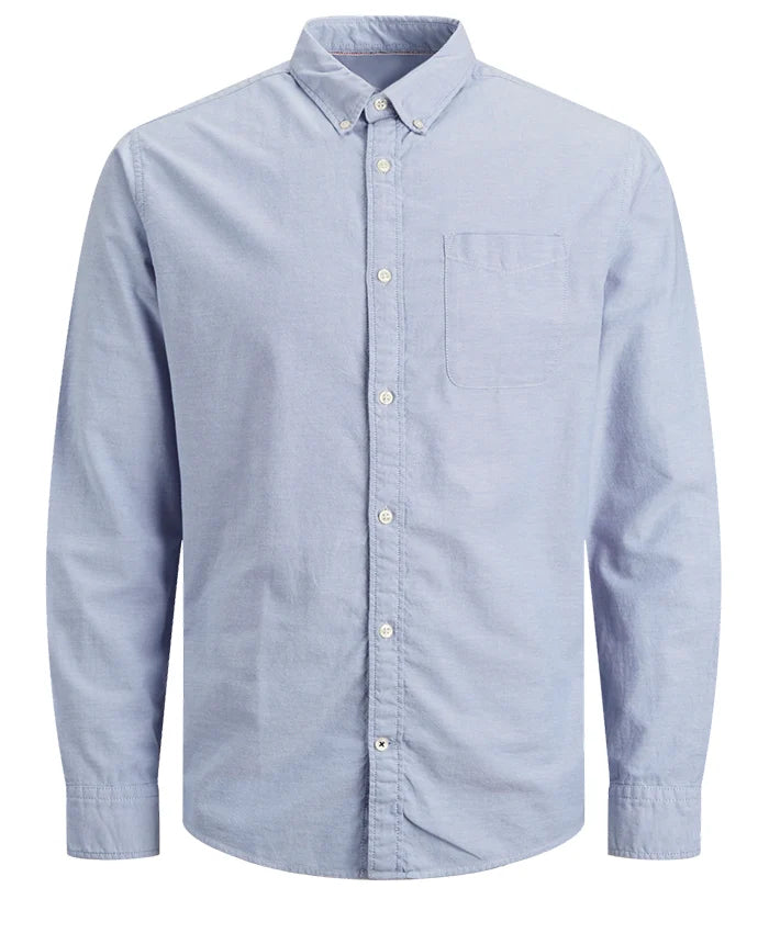 Cashmere Blue Button Down Casual Shirt