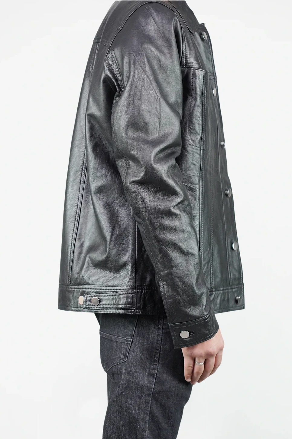 Trucker Leather Jacket