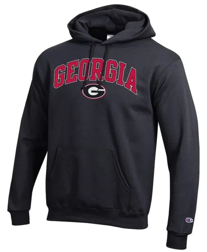 Champion Georgia Bulldogs Black Pullover Hoodie